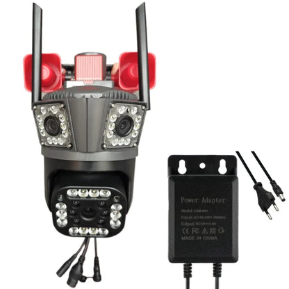 Cameră Supraveghere 12MP Ultra HD cu 3 Lentile, Wi-Fi/4G, PTZ 355° și Night Vision Color